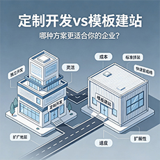 惠州建站-定制开发vs模板建站:哪种方案更适合你的企业?