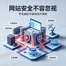龙门建站-网站安全不容忽视：常见威胁与基础防护策略