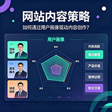 惠州建站-网站内容策略:如何通过用户画像驱动内容创作?