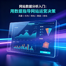 惠州建站-网站数据分析入门：用数据指导网站运营决策