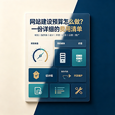 惠州建站-网站建设预算怎么做?一份详细的费用清单